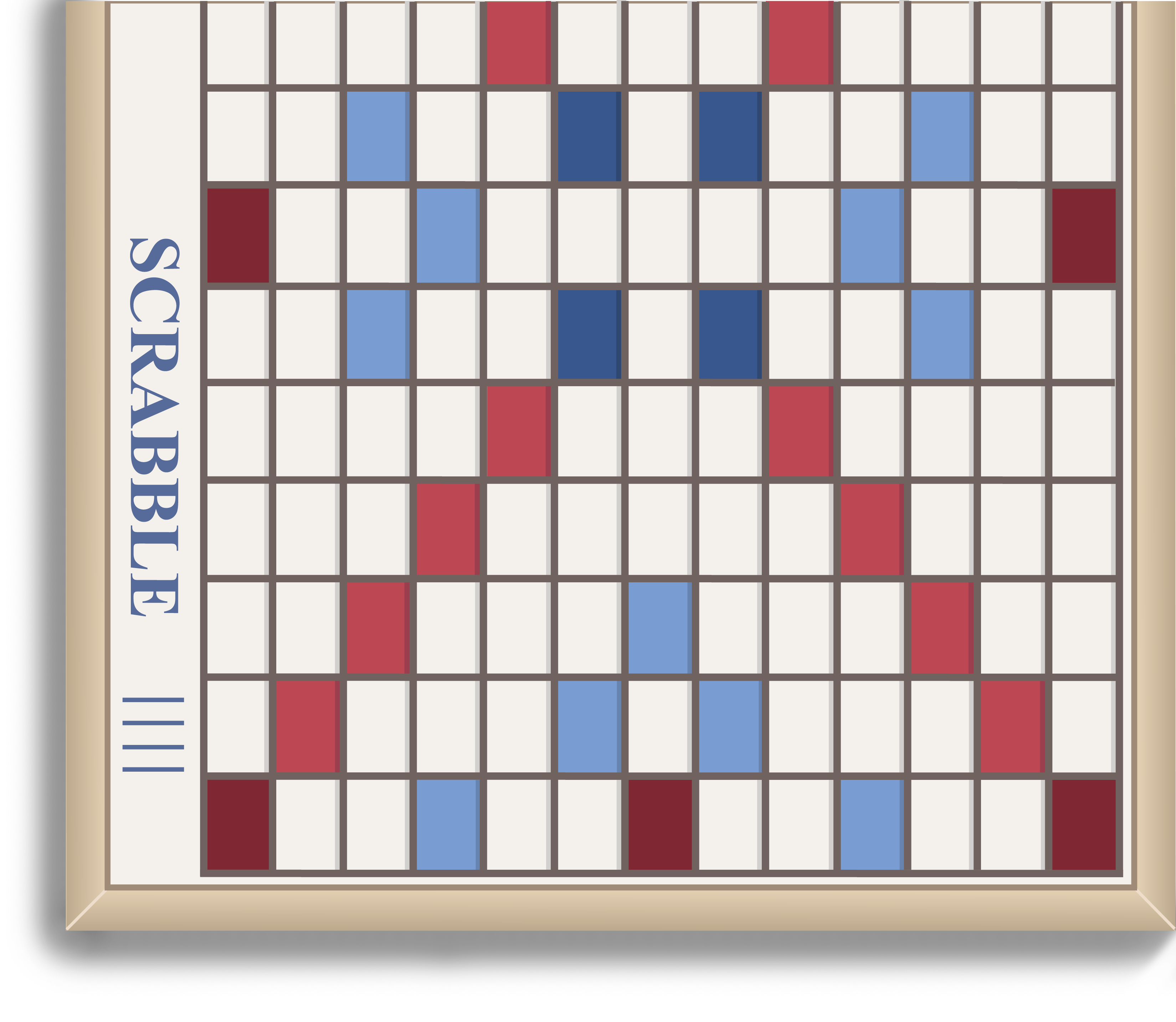 scrabble board